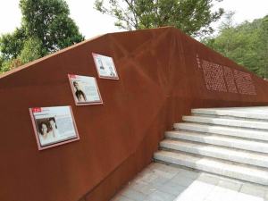 神湾镇耐候钢挡土墙